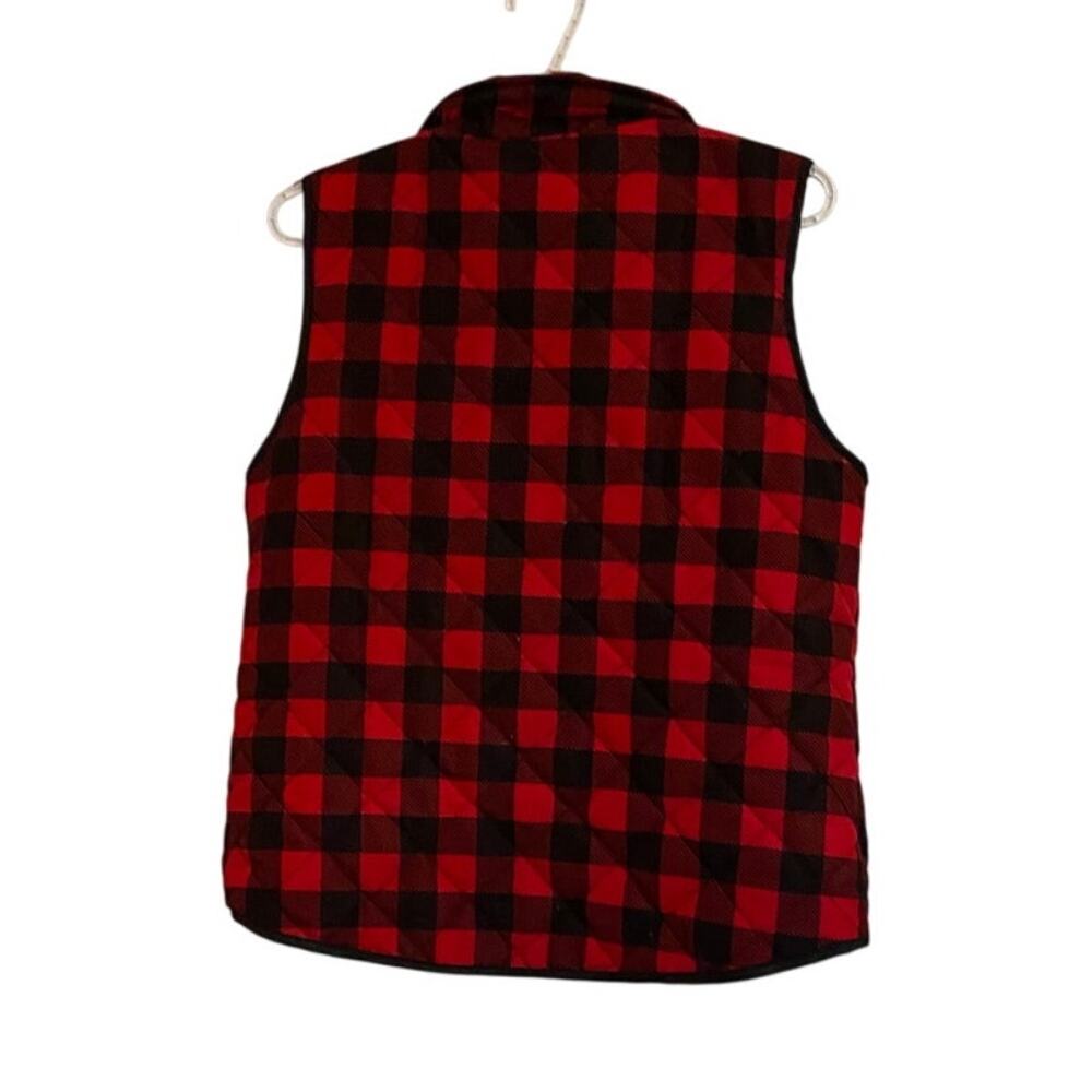S1 Style Dot Com Women’s Size Large Red Black Buf… - image 4